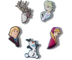 10013626 Frozen Character 5Pk Jibbitz