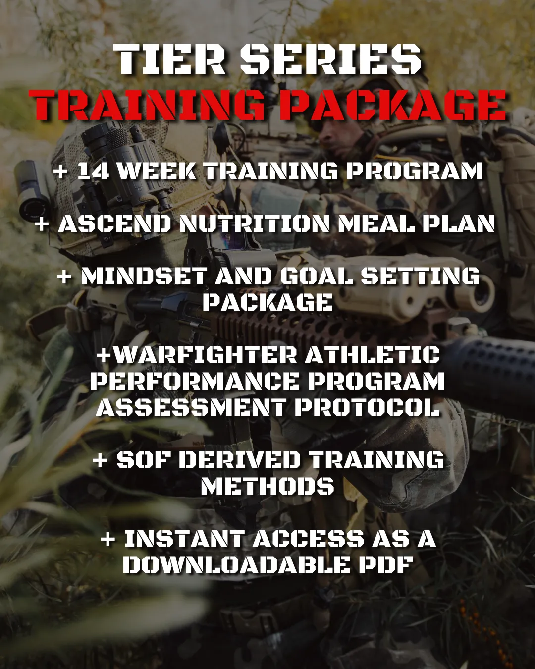 14 Week Tier 1 Performance Program