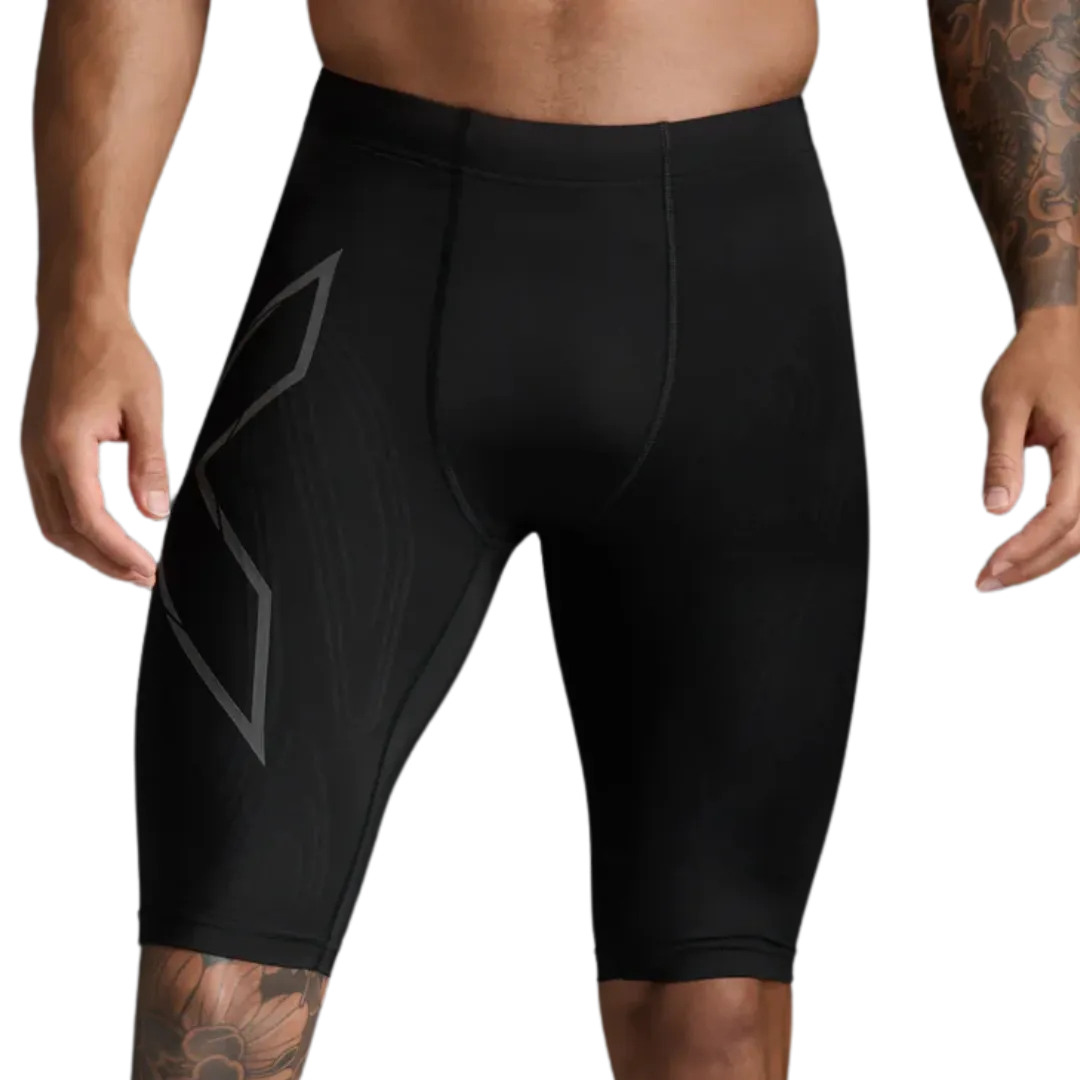 2XU - Men's Light Speed Compression Shorts - Black