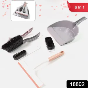 6 In 1 Multipurpose Cleaning Tool (6 Pcs Set)