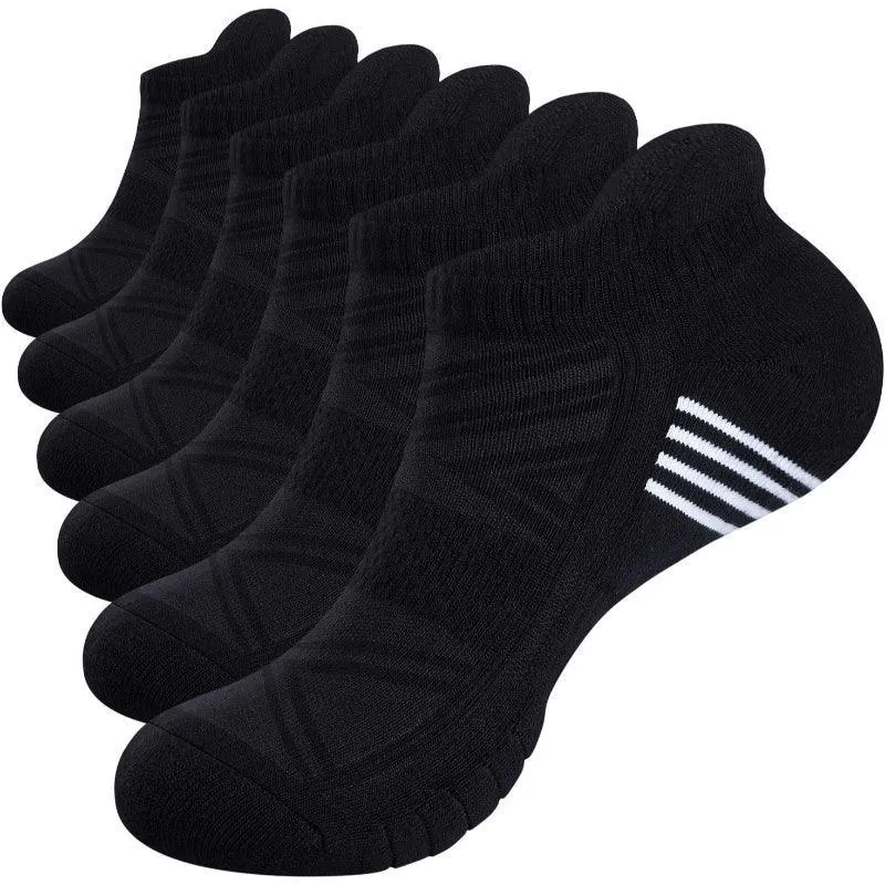 6 Pair Running Anti-Blister Socks – Comfort and Cushioned