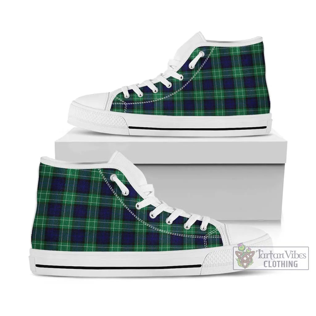 Abercrombie Tartan High Top Shoes