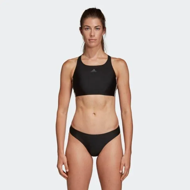 adidas 3 Stripes Bikini (Black Racer Back)