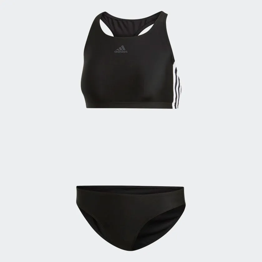 adidas 3 Stripes Bikini (Black Racer Back)