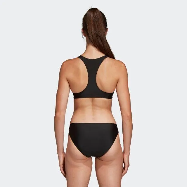 adidas 3 Stripes Bikini (Black Racer Back)