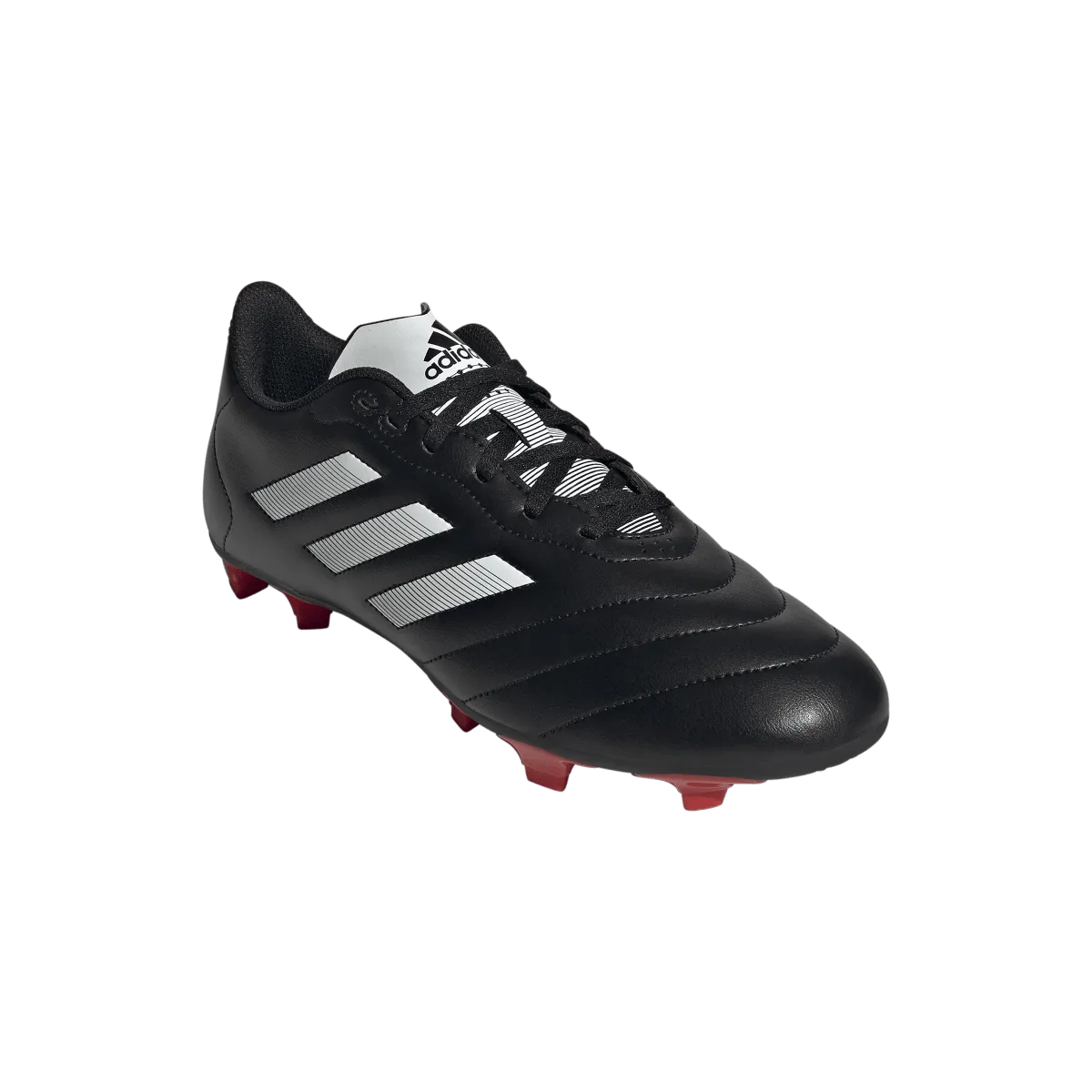 adidas Goletto VII FG Soccer Cleats GX7793 BLACK/RED