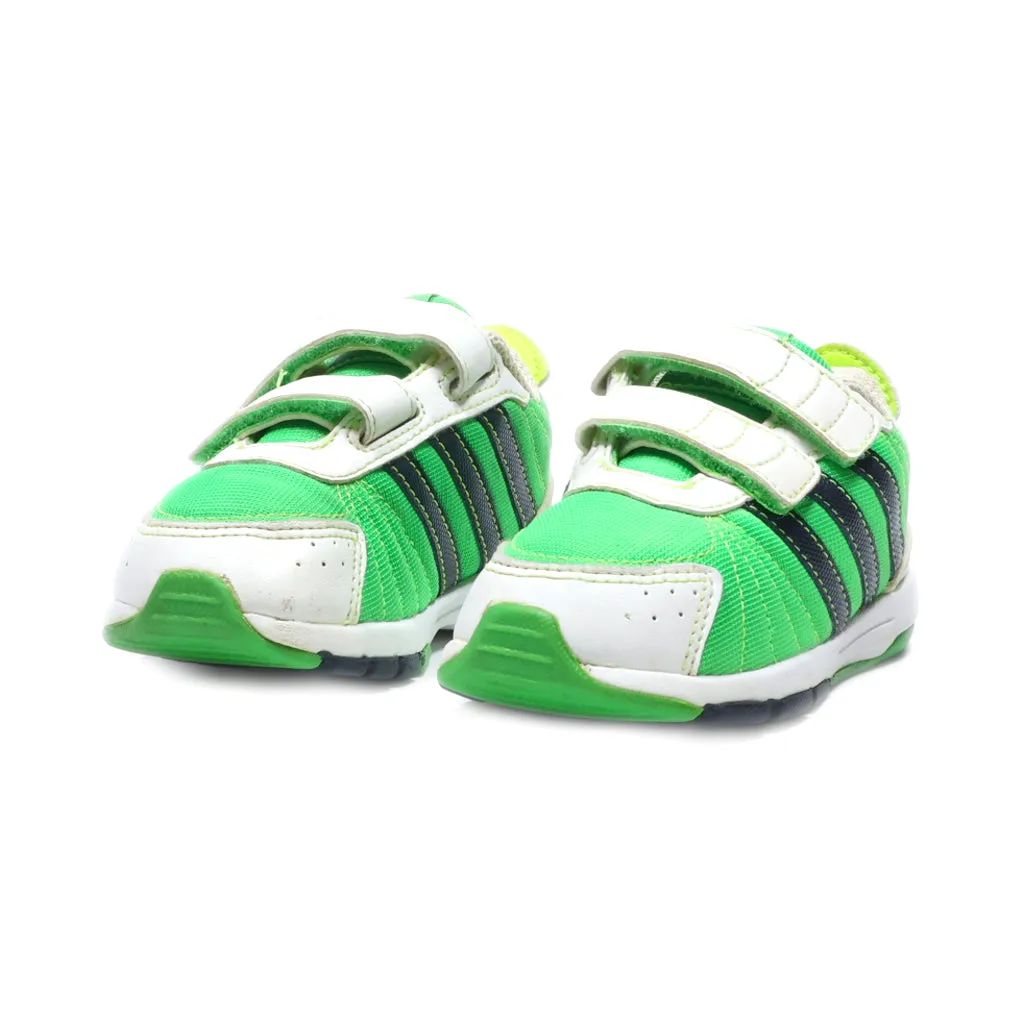 Adidas Sneakers Fabric Green Colour For Kids