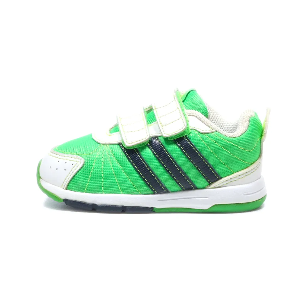 Adidas Sneakers Fabric Green Colour For Kids