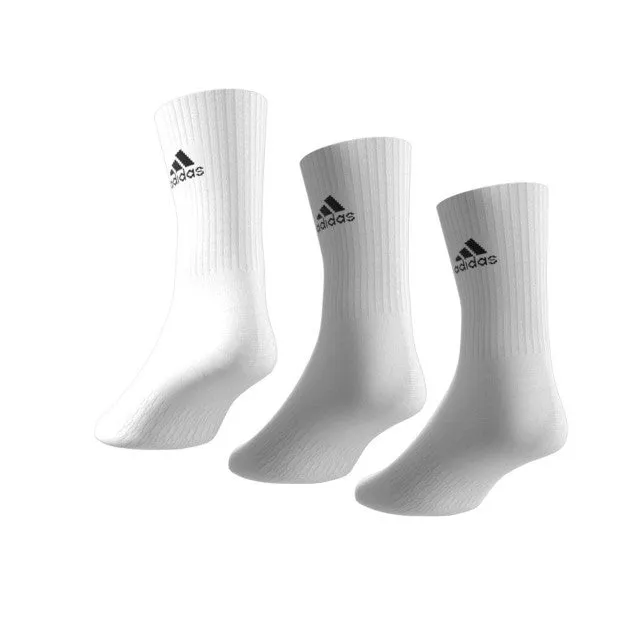 Adidas Unisex Training Dz9356 Cush Crw 3Pp White/White/Black