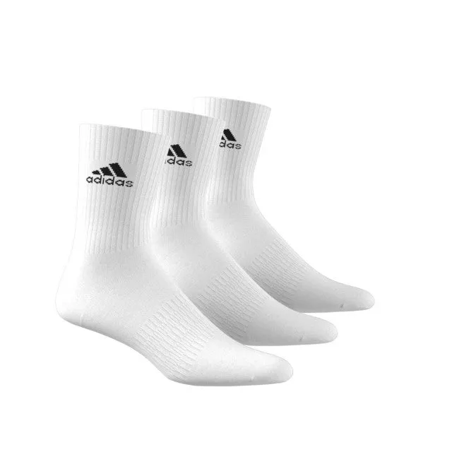 Adidas Unisex Training Dz9356 Cush Crw 3Pp White/White/Black