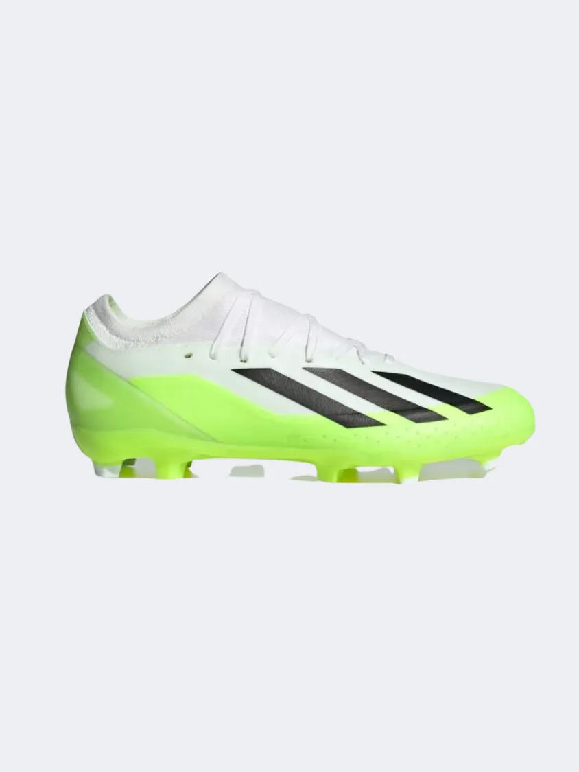 Adidas X Crazyfast.3 Men Football Shoes Cloud White/ Lemon