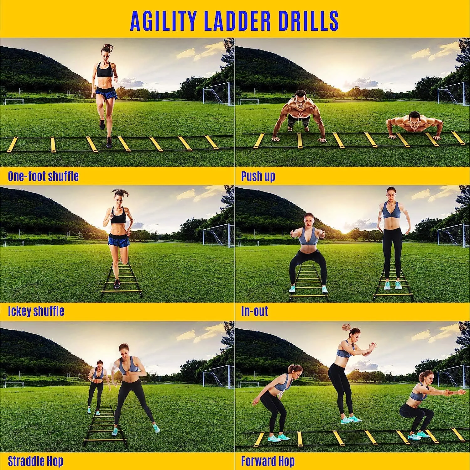 Agility Ladder Speed Training Equipment