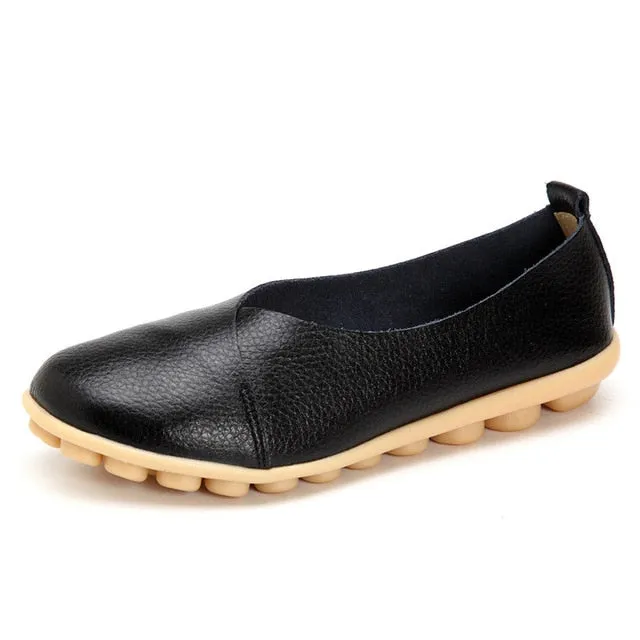 Aldobia Women's Loafer Black Shoes