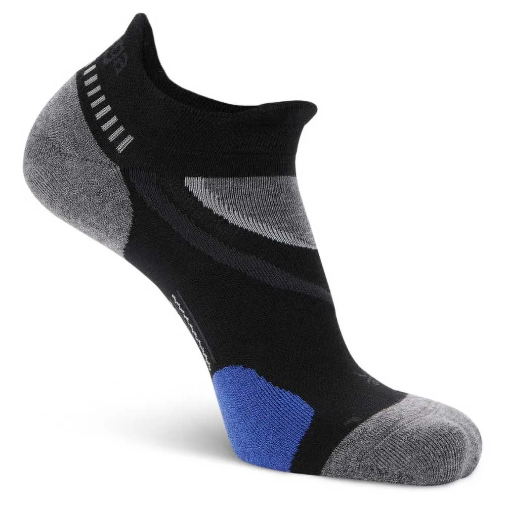 All Gender UltraGlide No Show Socks - Black