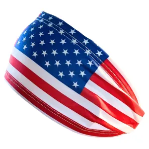 American Flag Performance Headband