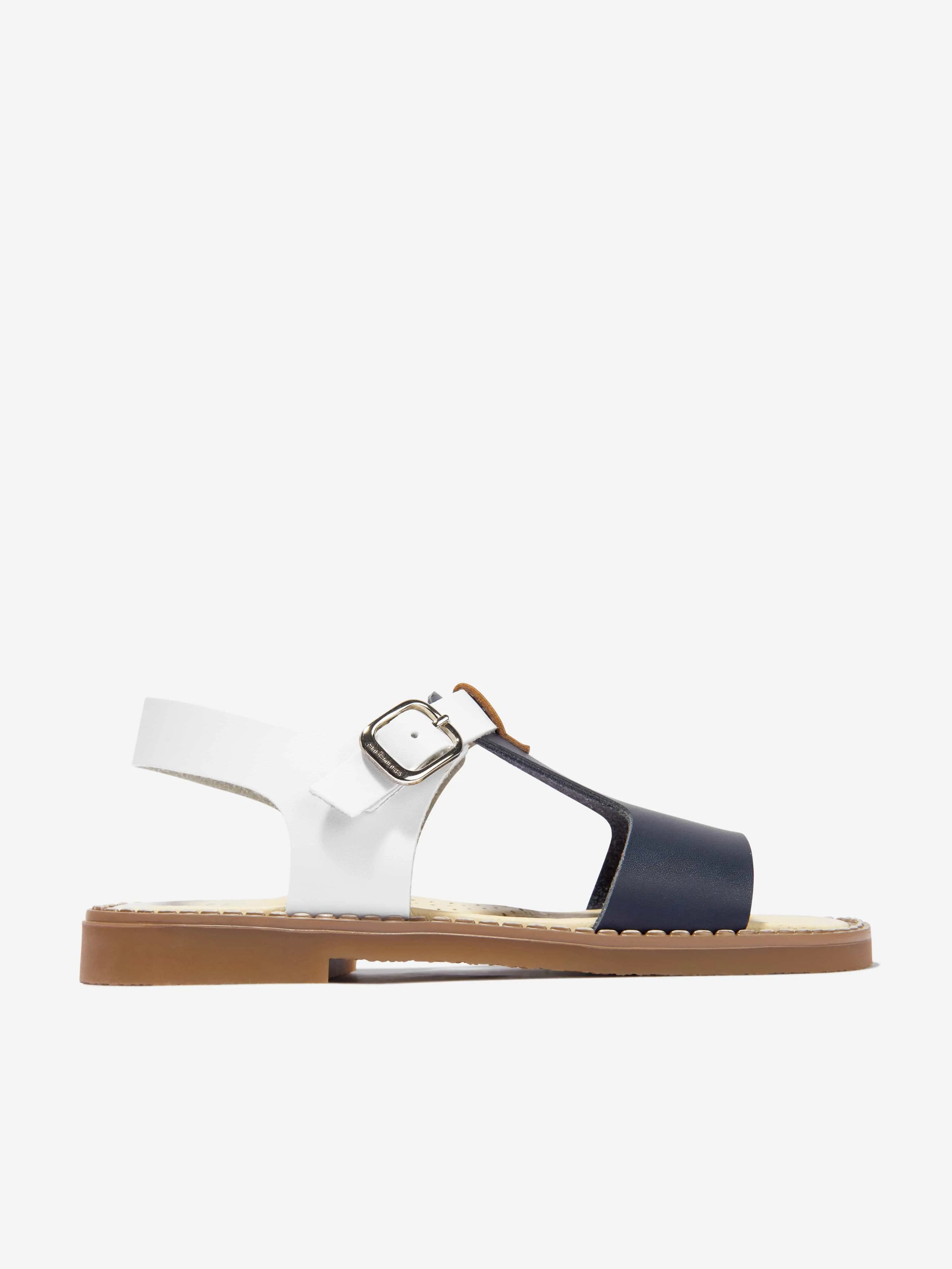 Andanines Unisex Leather T-Bar Sandals