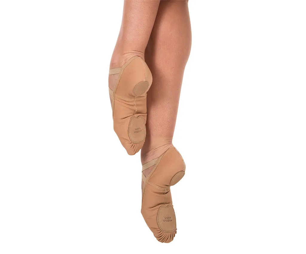 Angelo Luzio 4 Way total Stretch Canvas Ballet Slipper