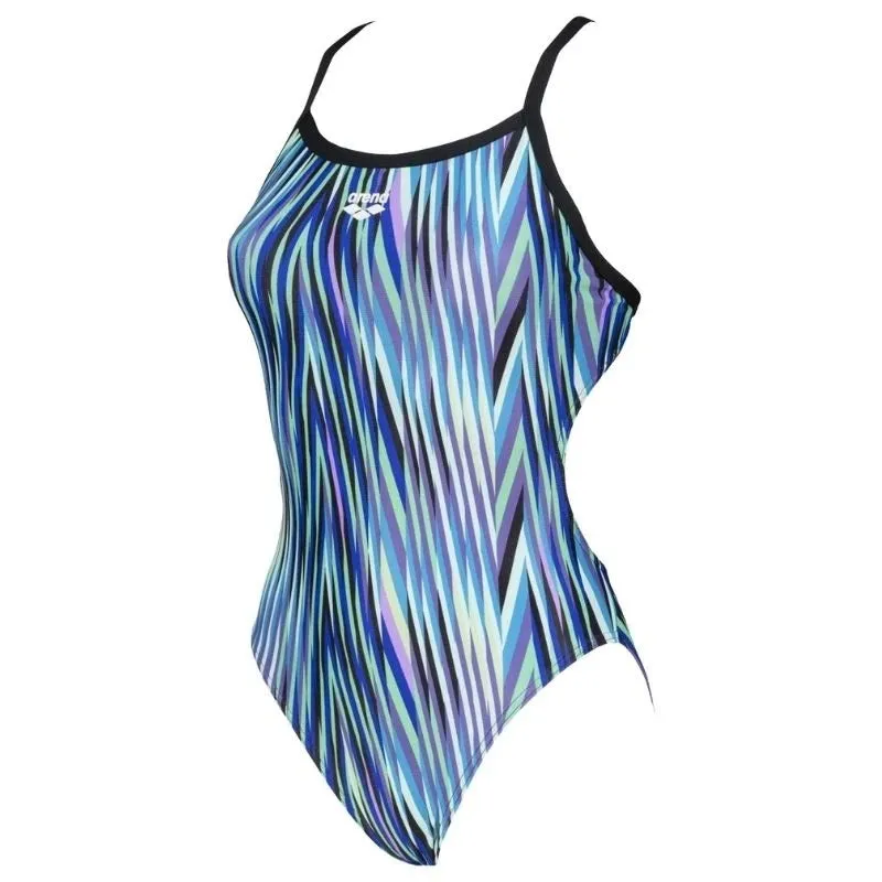 arena Women's Speed Stripes Challenge Back One Piece Swimsuit