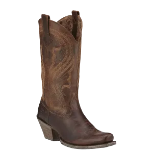 Ariat Ladies Lively Sassy Brown Boot 10016357