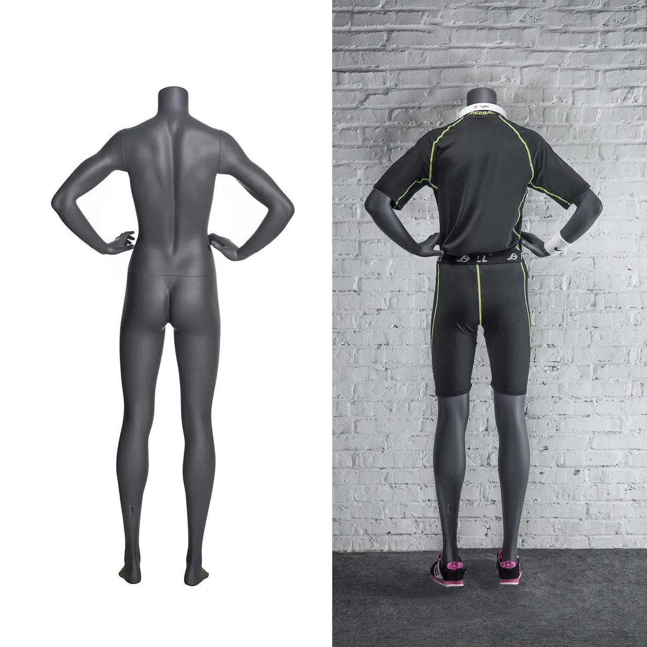 Athletic Headless Female Mannequin MM-NI9