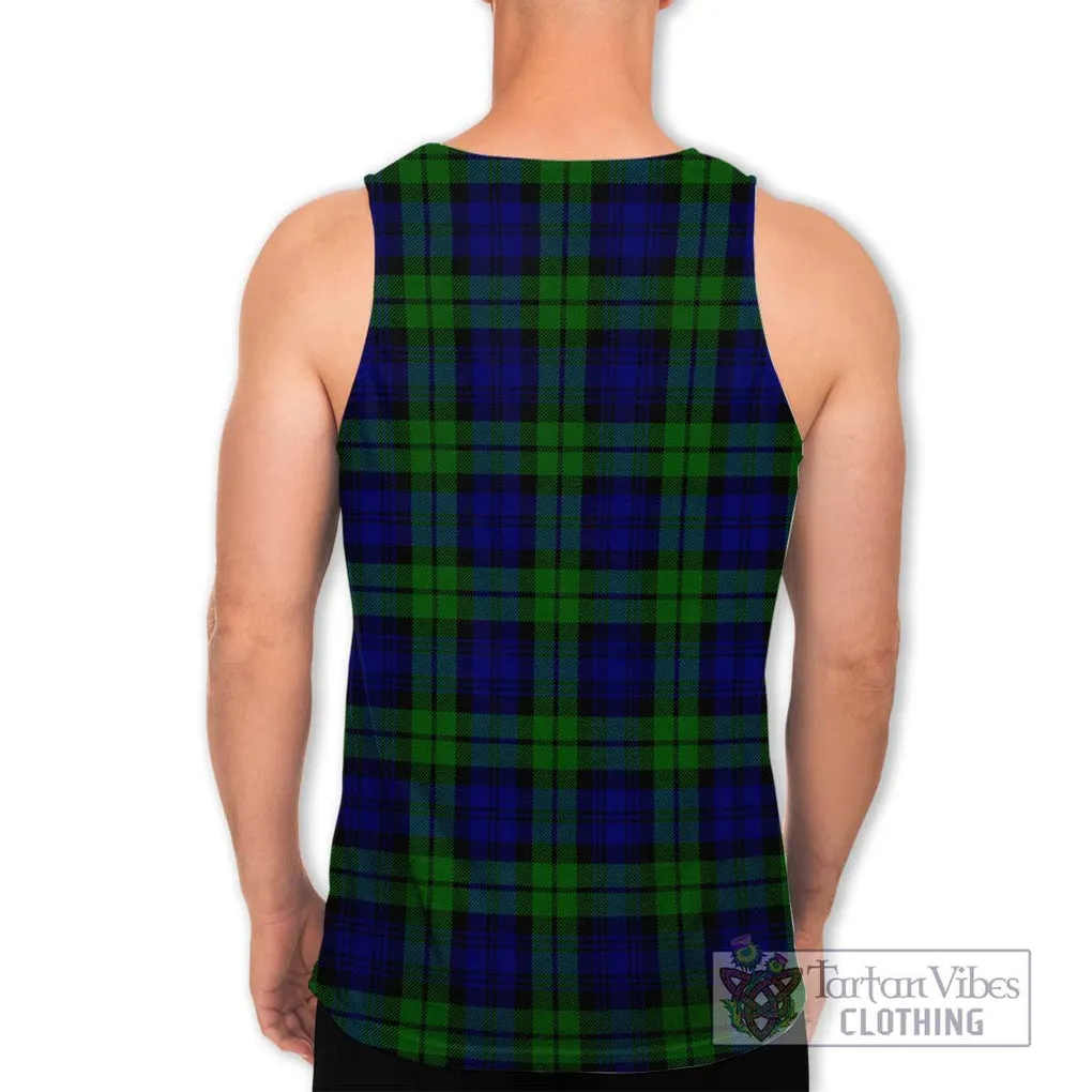 Bannatyne Tartan Men's Tank Top with Family Crest DNA In Me Style