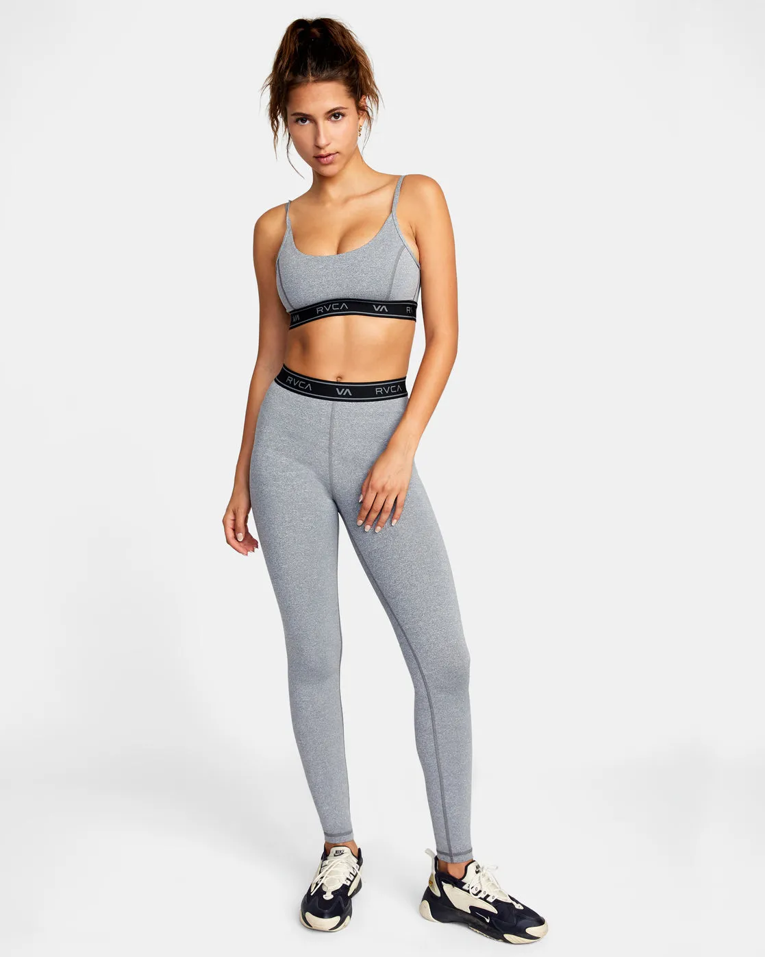 Base Workout Leggings - Grey Heather