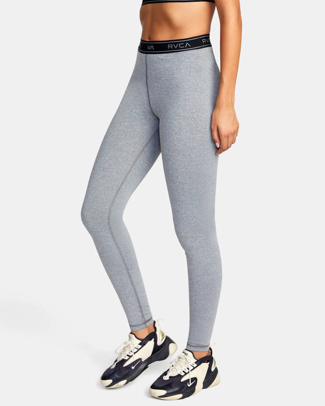 Base Workout Leggings - Grey Heather