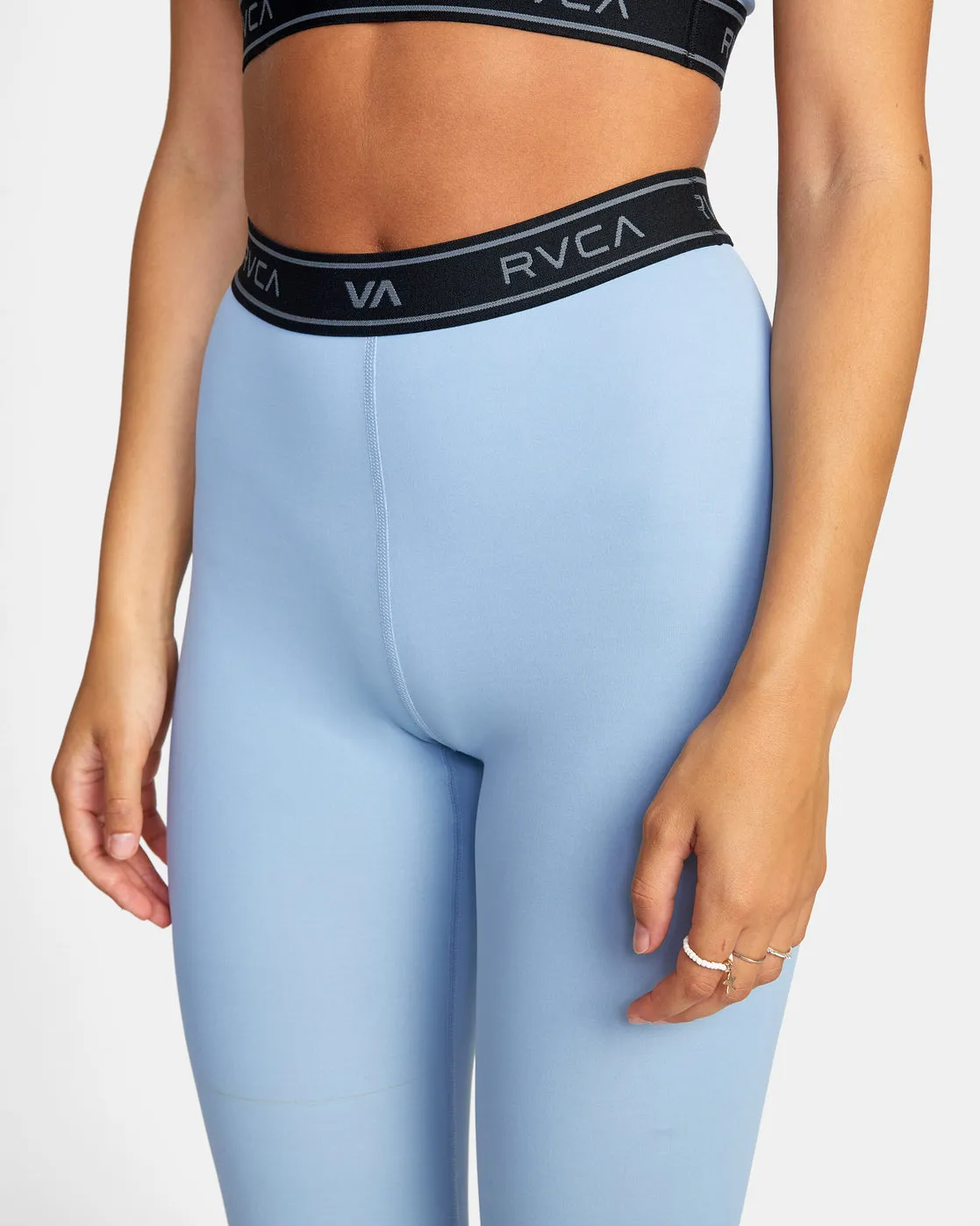 Base Workout Leggings - Muted Blue