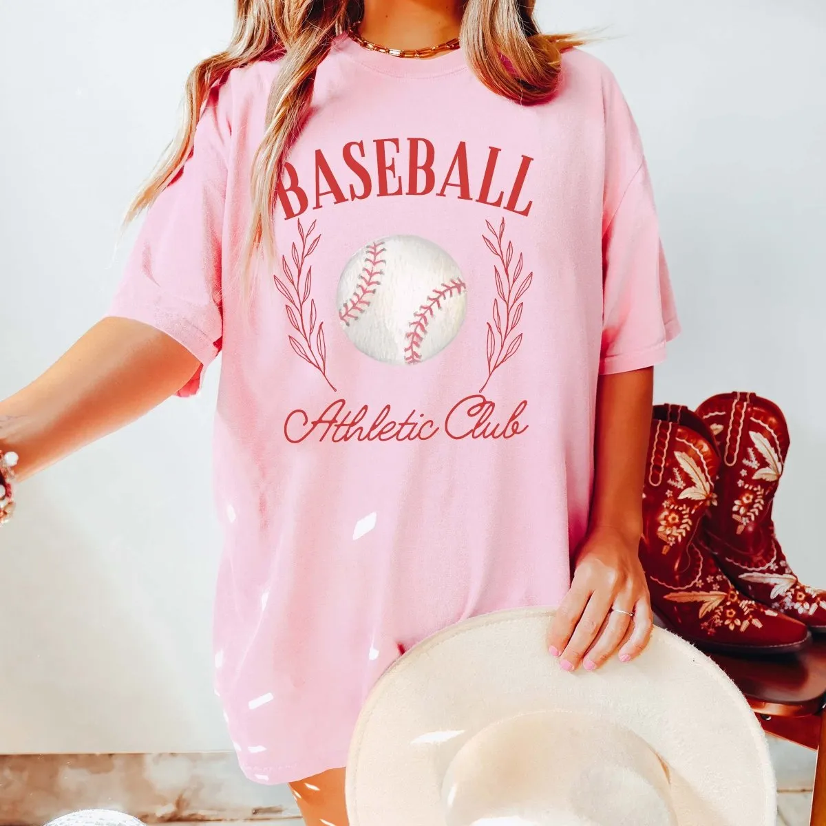 Baseball Athletic Club Comfort Color Tee