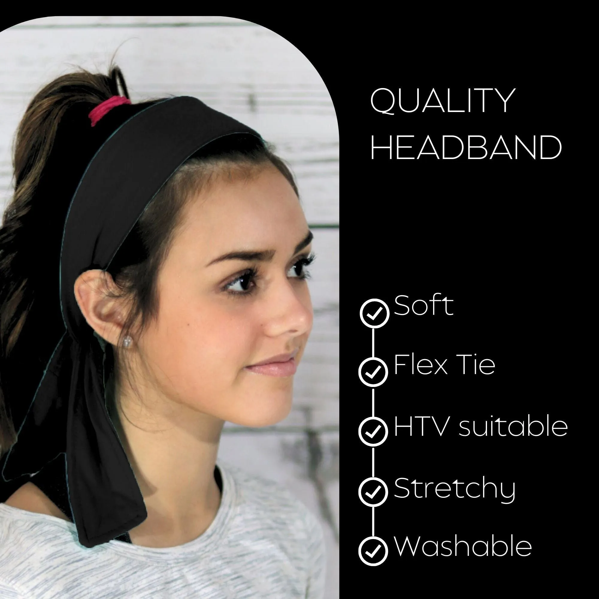 Basic Tie Headbands - 3 Pack