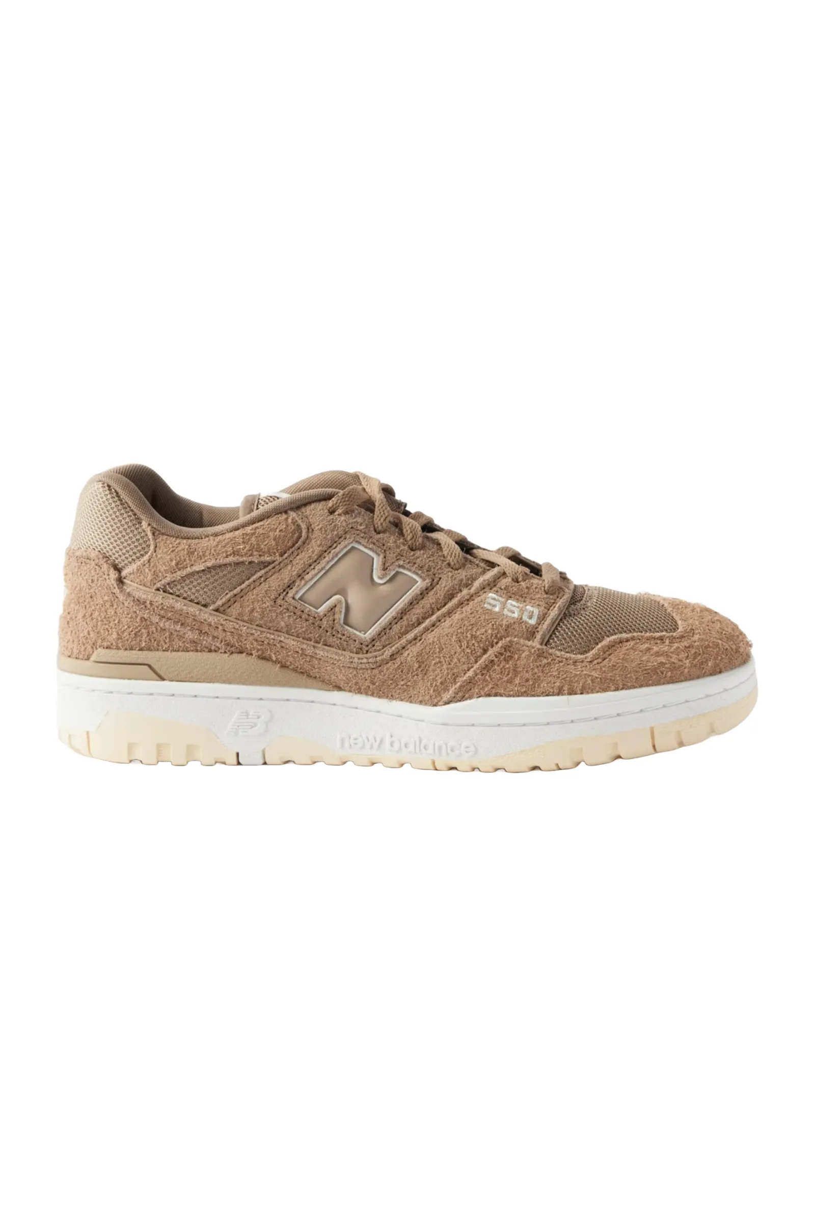 BB550 Brown Suede and Mesh Trainers