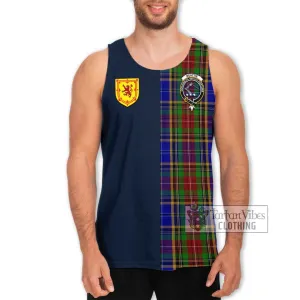 Beattie Tartan Men's Tank Top Alba with Scottish Lion Royal Arm Half Style