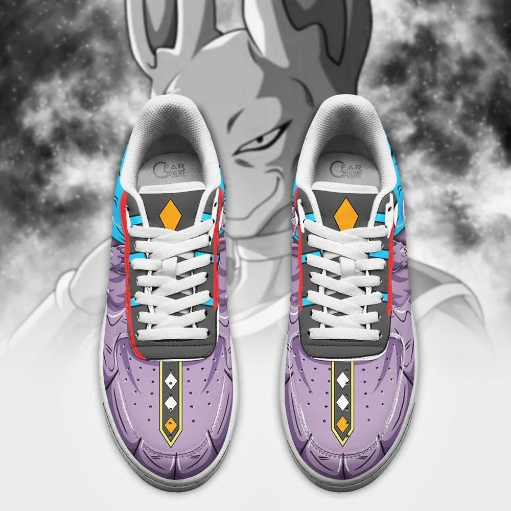 Beerus Air Sneakers Custom Anime Dragon Ball Shoes