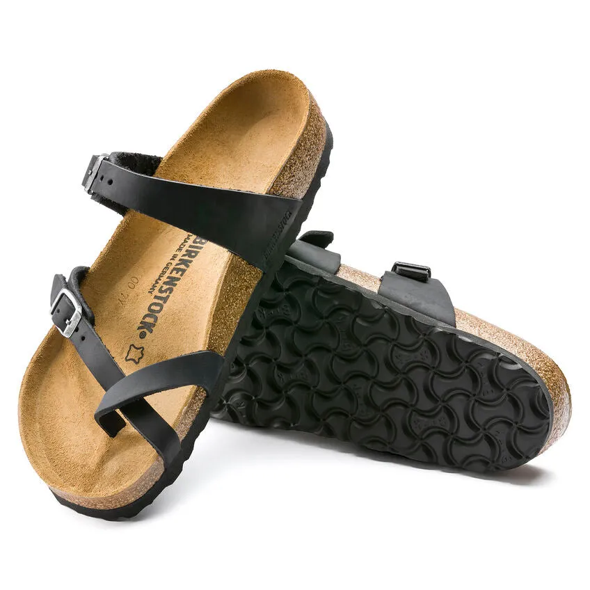 Birkenstock Mayari full grain oiled leather r171481 black