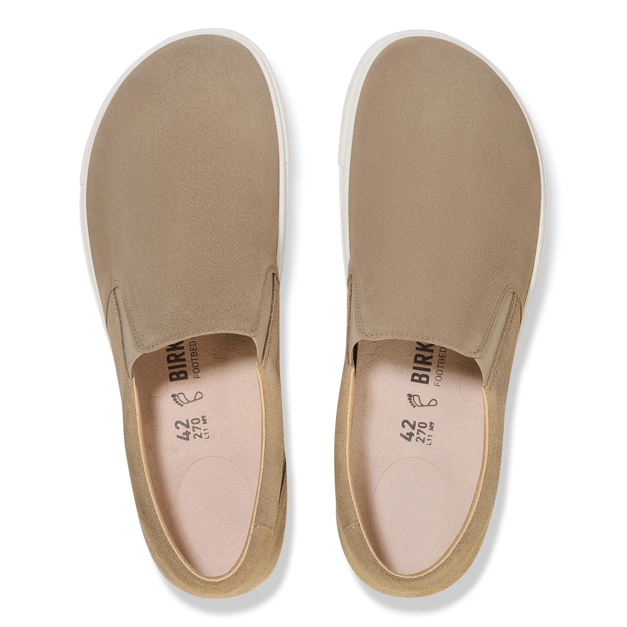 Birkenstock Oswego taupe suede