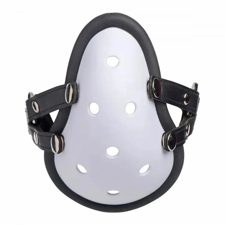 Black Musk Athletic Cup Muzzle with Adjustable Straps