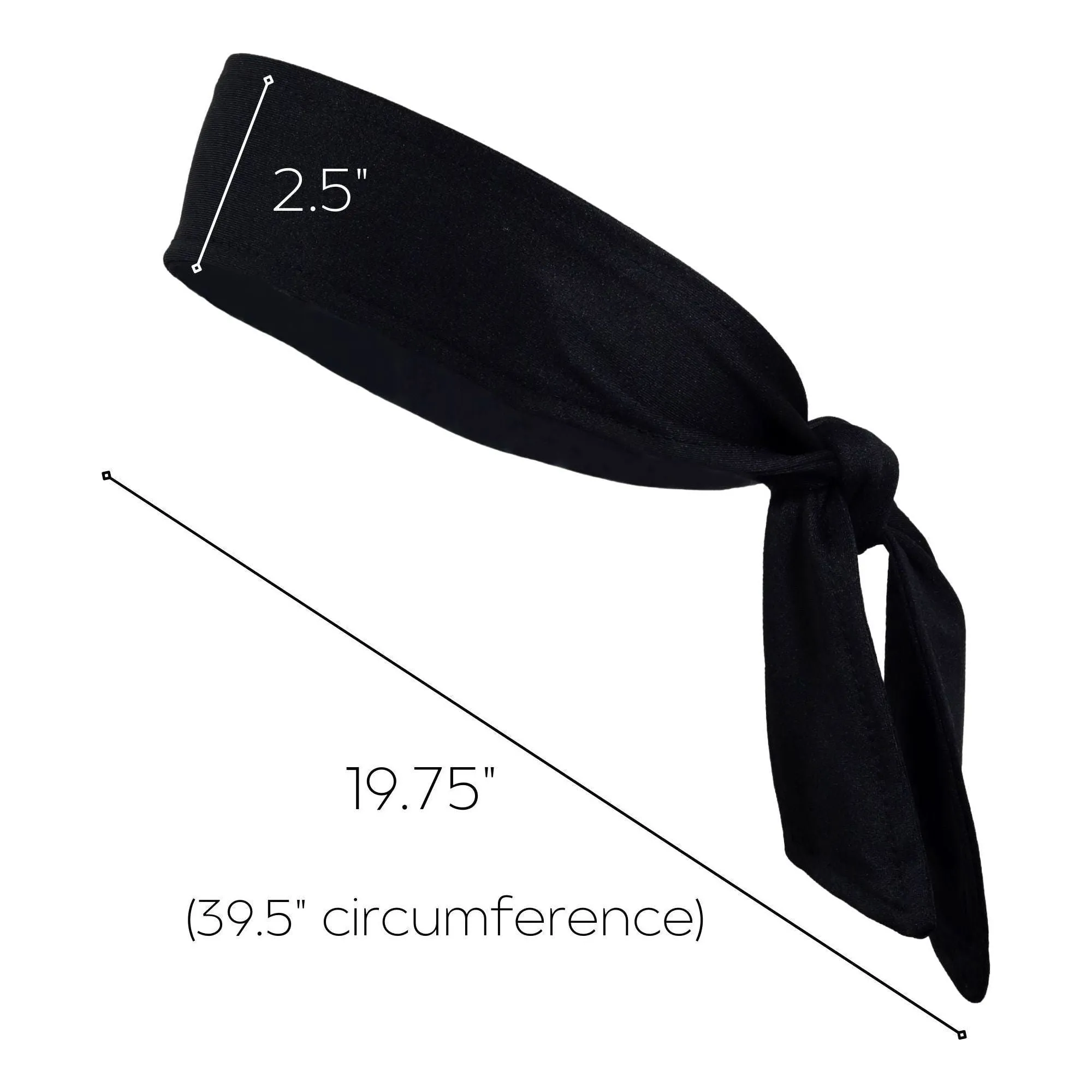 Black Tie Headband