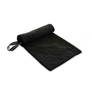 BODYWORX BLACK MICROFIBRE GYM TOWEL