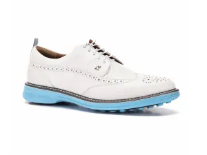 Boxto Golf Men's Legacy Love Spikeless Golf Shoes - White