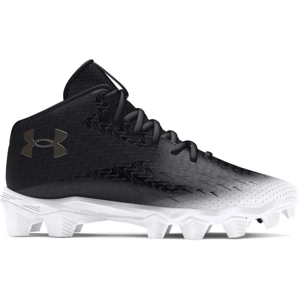 Boys' Under Armour Youth Spotlight Franchise 4 RM Jr Football Cleats