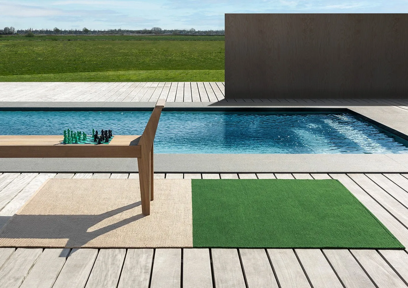 Brink & Campman Spring Green Outdoor Rug