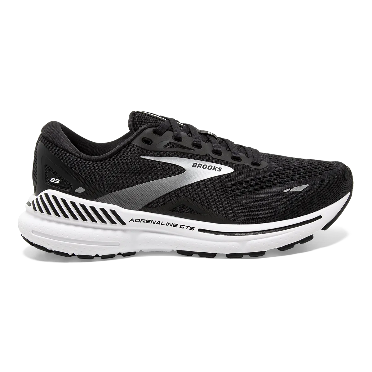 Brooks Adrenaline GTS 23 - Black - White - Silver