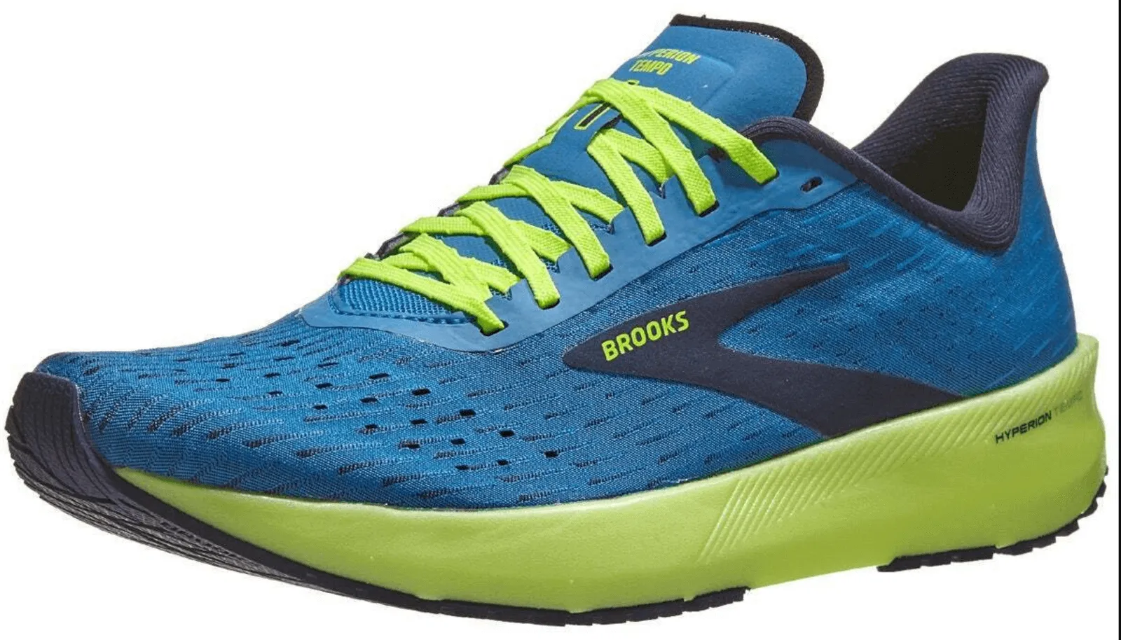 Brooks Mens Hyperion Tempo Running Shoes - Blue/Yellow