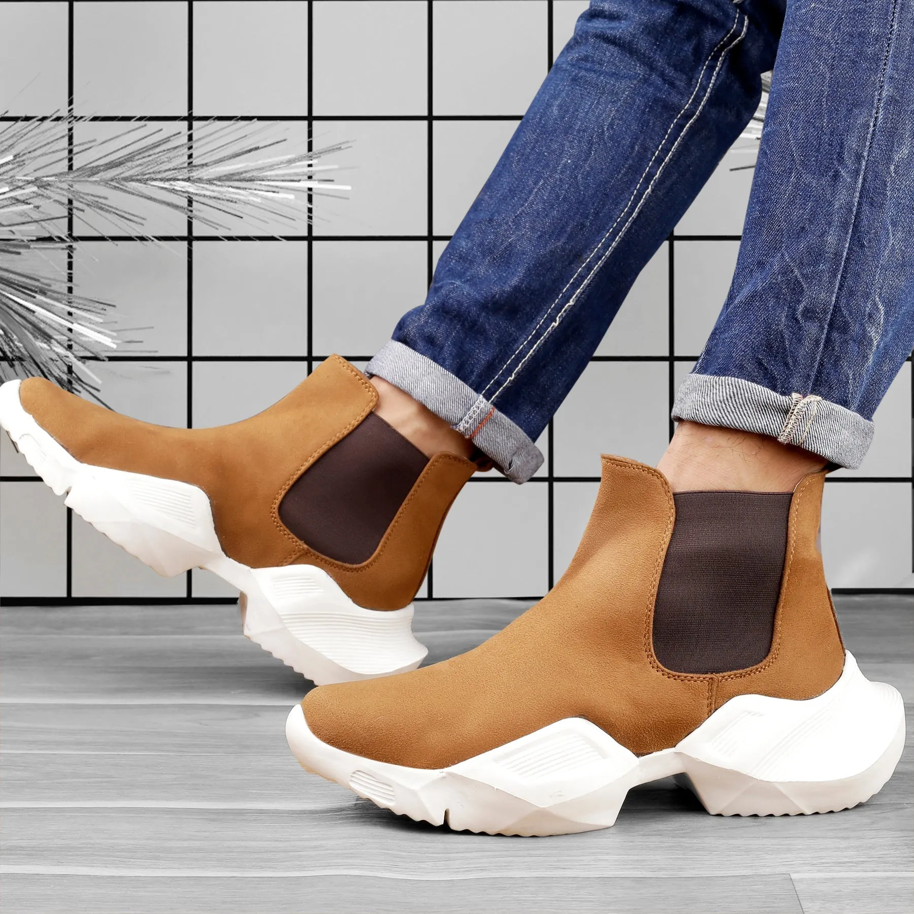 Bxxy's Stylish Chelsea Boots for Men