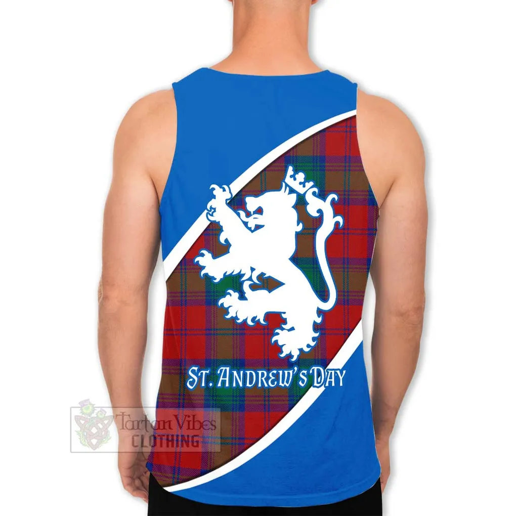 Byres (Byses) Family Crest Tartan Men's Tank Top Celebrate Saint Andrew's Day in Style