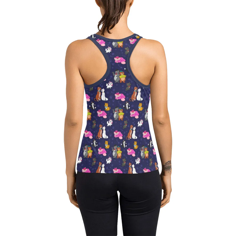 Cat Favorites Women's Racerback Tank Top