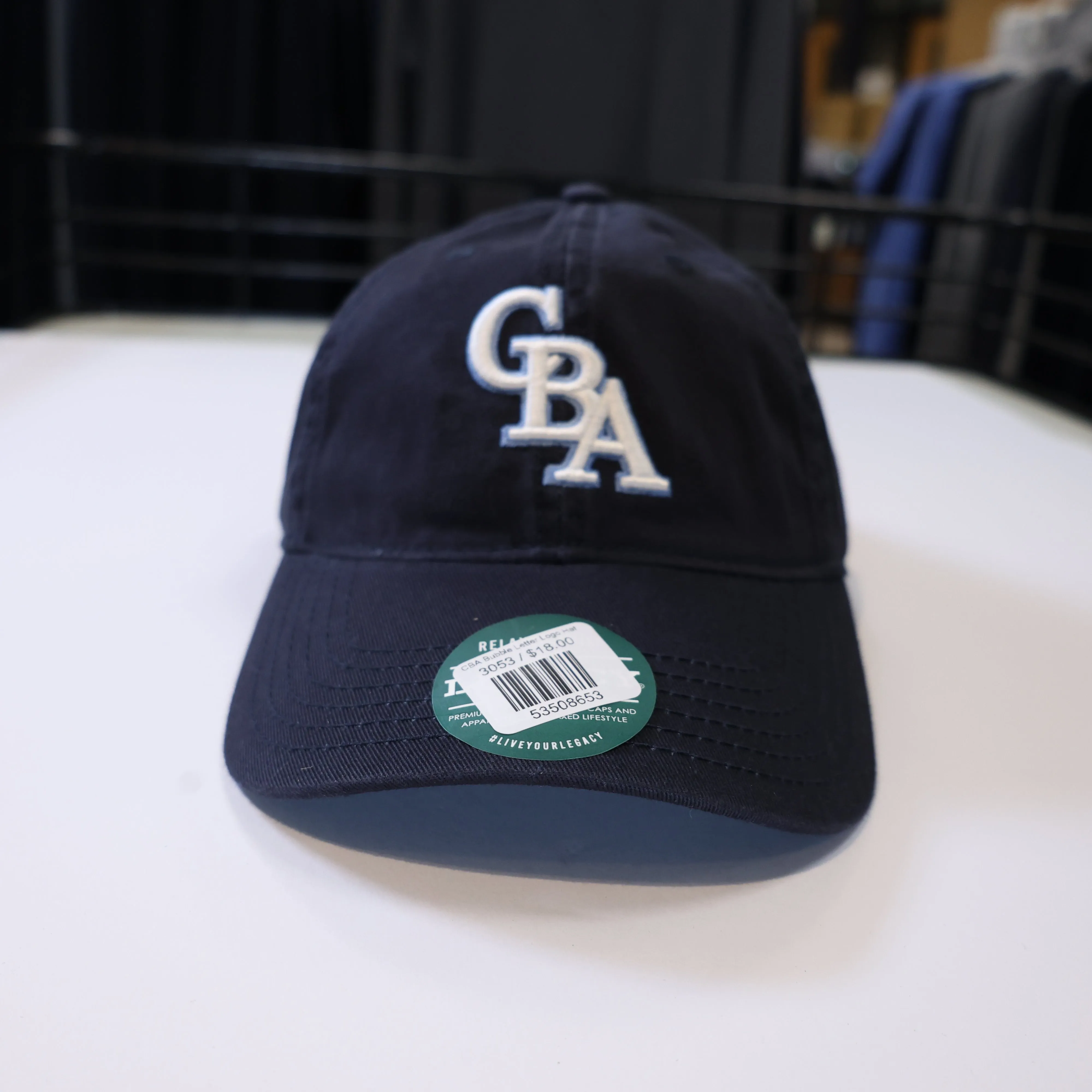 CBA Bubble Letter Logo Hat