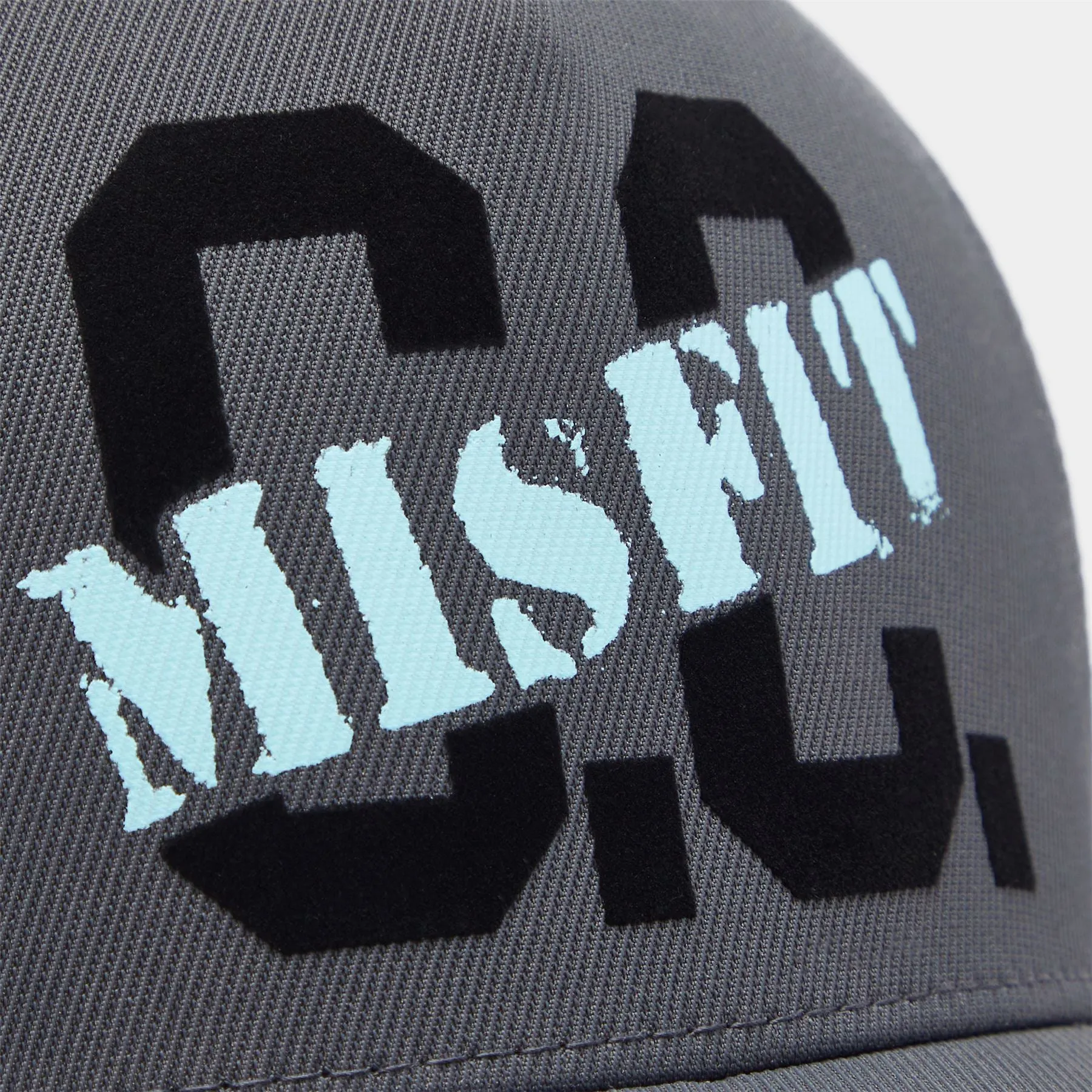 C.C. Misfit Stretch Twill Snapback Hat Charcoal - AW23