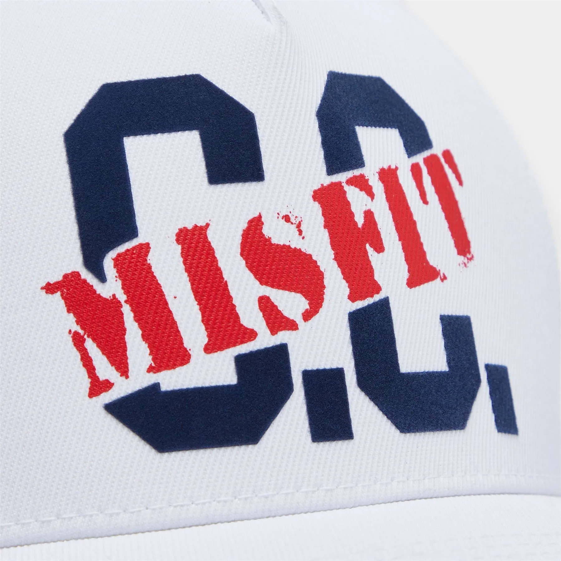 C.C. Misfit Stretch Twill Snapback Hat Snow - AW23