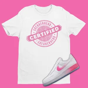 Certified Sneakerhead Air Force One San Francisco Chinatown Matching T-Shirt